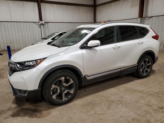 2HKRW2H99JH641401 - 2018 HONDA CR-V TOURING WHITE photo 1