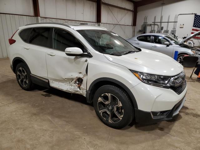 2HKRW2H99JH641401 - 2018 HONDA CR-V TOURING WHITE photo 4