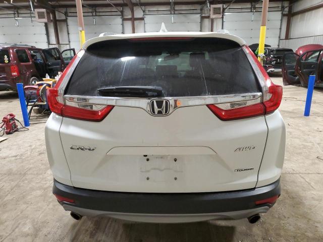 2HKRW2H99JH641401 - 2018 HONDA CR-V TOURING WHITE photo 6