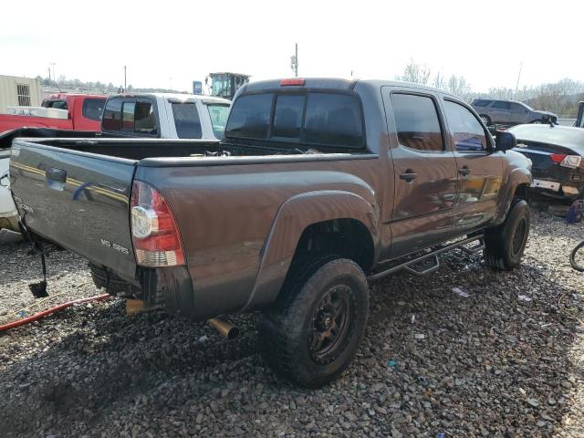 3TMLU4ENXDM131145 - 2013 TOYOTA TACOMA DOUBLE CAB GRAY photo 3