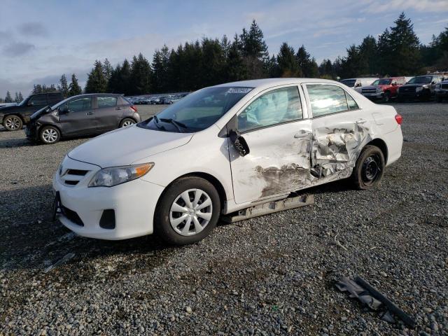 2T1BU4EE6CC849083 - 2012 TOYOTA COROLLA BASE WHITE photo 1