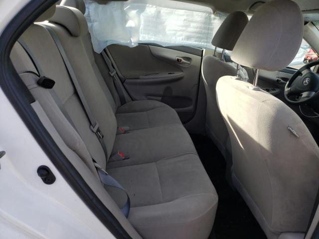 2T1BU4EE6CC849083 - 2012 TOYOTA COROLLA BASE WHITE photo 10