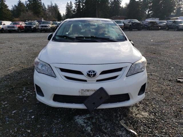 2T1BU4EE6CC849083 - 2012 TOYOTA COROLLA BASE WHITE photo 5