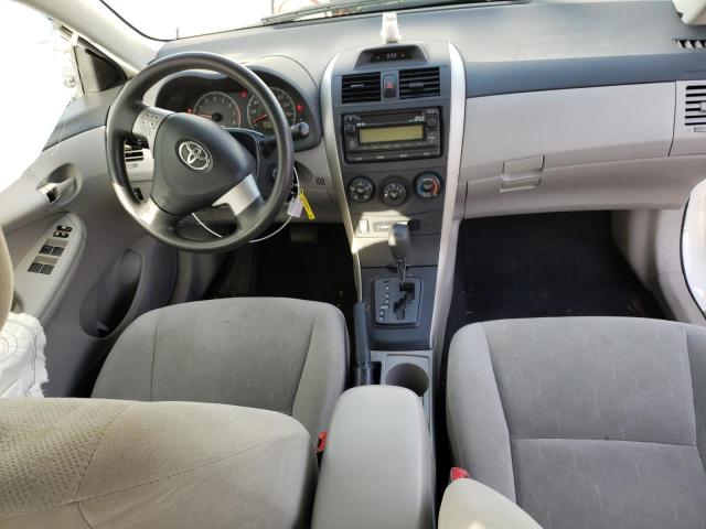2T1BU4EE6CC849083 - 2012 TOYOTA COROLLA BASE WHITE photo 8