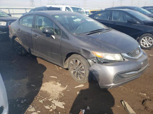 19XFB2F82DE071615 - 2013 HONDA CIVIC EX GRAY photo 4