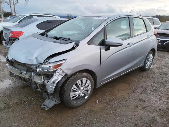 3HGGK5H40KM733843 - 2019 HONDA FIT LX GRAY photo 1