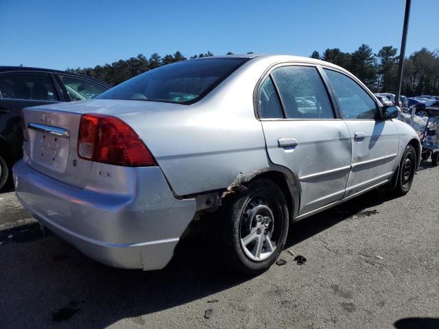 2HGES26733H623193 - 2003 HONDA CIVIC EX SILVER photo 3