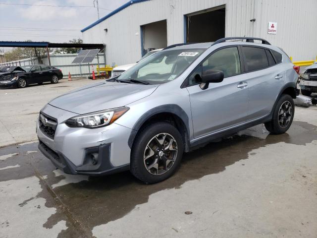 JF2GTAAC4JH281597 - 2018 SUBARU CROSSTREK GRAY photo 1