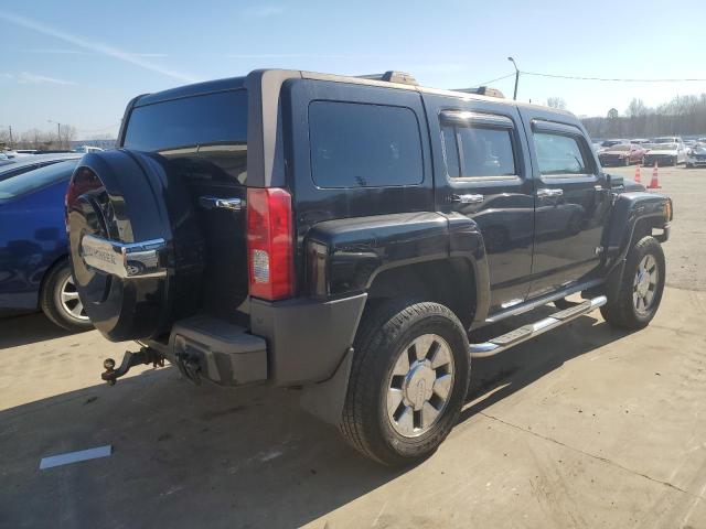 5GTDN13E378183771 - 2007 HUMMER H3 BLACK photo 3