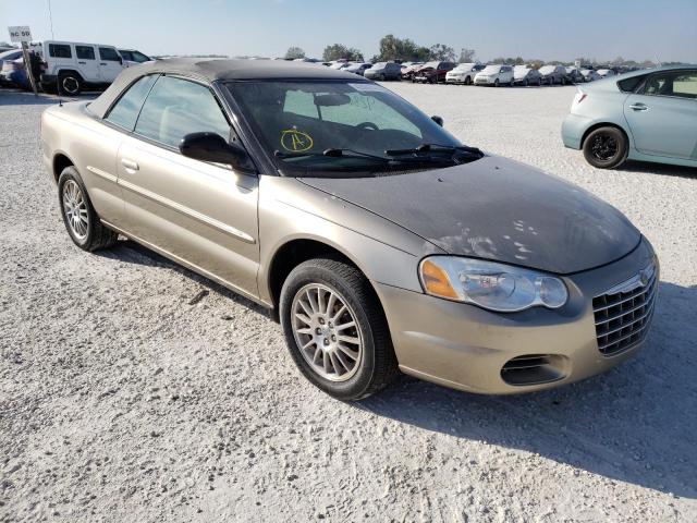 1C3EL45R44N244548 - 2004 CHRYSLER SEBRING LX TAN photo 4