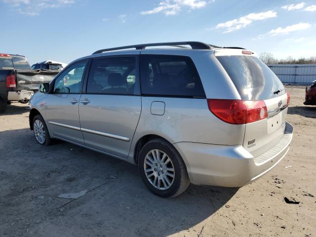 5TDBK22C48S011503 - 2008 TOYOTA SIENNA XLE SILVER photo 2