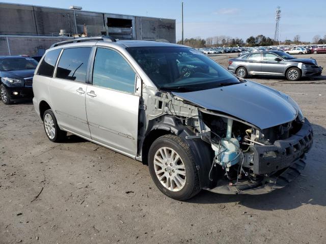 5TDBK22C48S011503 - 2008 TOYOTA SIENNA XLE SILVER photo 4