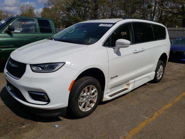 2C4RC1BG8NR159635 - 2022 CHRYSLER PACIFICA TOURING L أبيض صورة 1