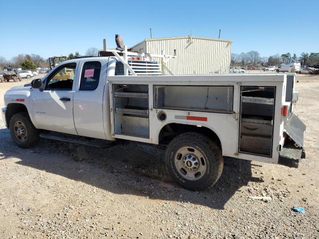 1GB2KVCG3DZ222739 - 2013 CHEVROLET SILVERADO K2500 HEAVY DUTY WHITE photo 2