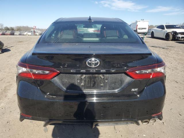 4T1G11AK8PU736751 - 2023 TOYOTA CAMRY SE NIGHT SHADE BLACK photo 6