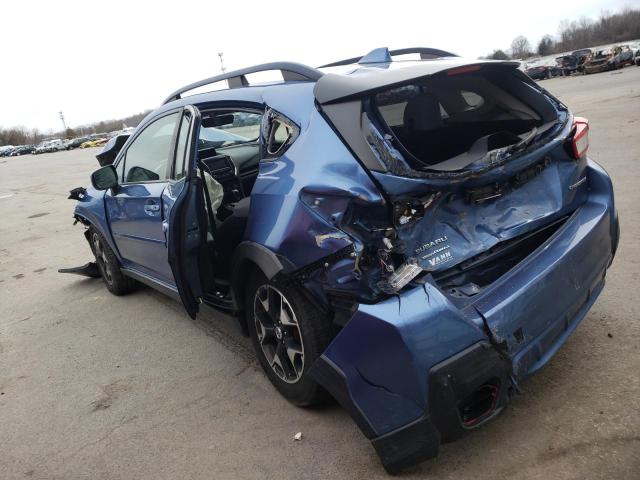 JF2GTABC5JH311415 - 2018 SUBARU CROSSTREK PREMIUM 蓝色 照片 2