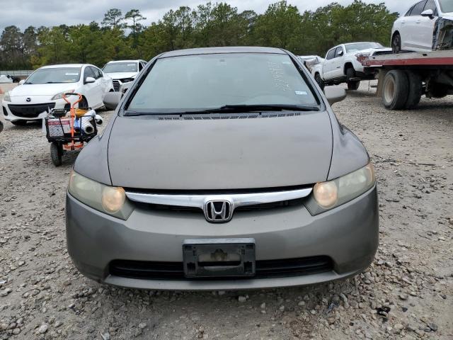 1HGFA16556L153918 - 2006 HONDA CIVIC LX GRAY photo 5