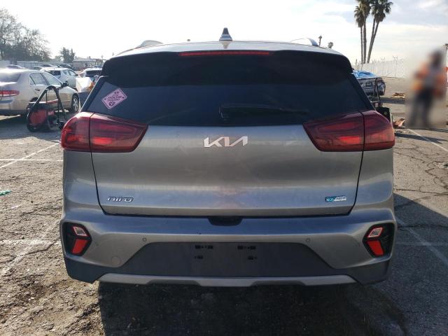 KNDCE3LC1N5528792 - 2022 KIA NIRO EX PREMIUM GRAY photo 6