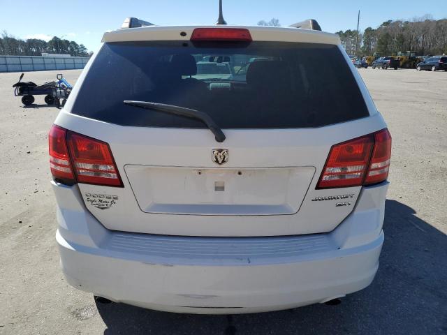 3D4PG5FV8AT198070 - 2010 DODGE JOURNEY SXT WHITE photo 6