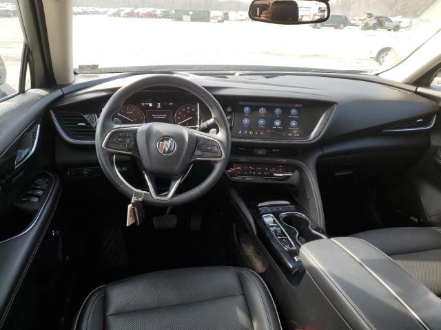 LRBFZPR45MD062456 - 2021 BUICK ENVISION ESSENCE SILVER photo 8