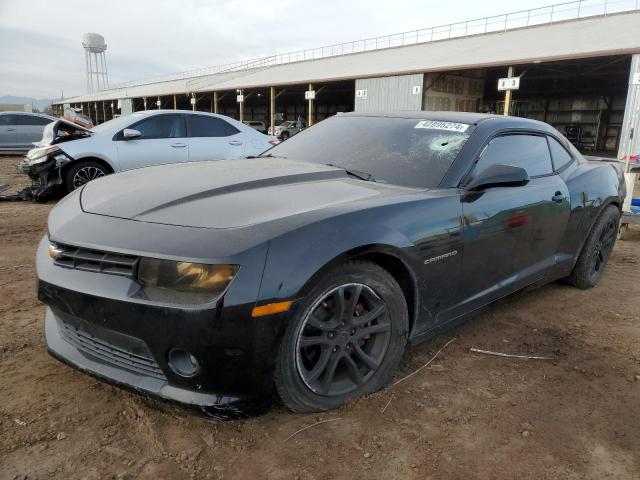 2G1FD1E35F9106877 - 2015 CHEVROLET CAMARO LT BLACK photo 1