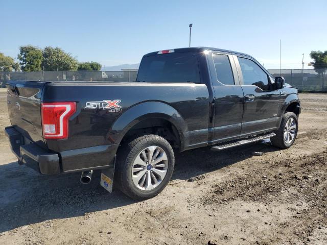 1FTEX1EP3HKD32379 - 2017 FORD F150 SUPER CAB BLACK photo 3