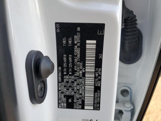 JTJSARDZ4M2248553 - 2021 LEXUS NX 300 BASE 白色 照片 13