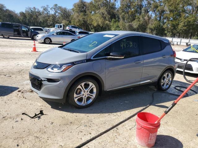 1G1FY6S00M4114235 - 2021 CHEVROLET BOLT EV LT GRAY photo 1