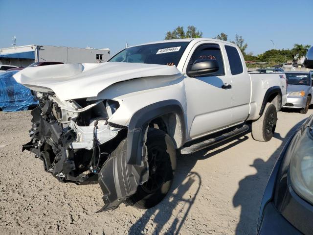 3TYRX5GN6MT006541 - 2021 TOYOTA TACOMA ACCESS CAB WHITE photo 1