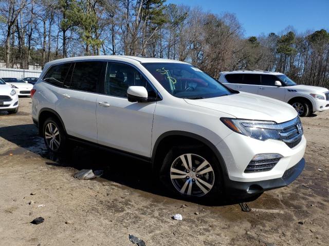 5FNYF5H55HB003973 - 2017 HONDA PILOT EXL WHITE photo 4