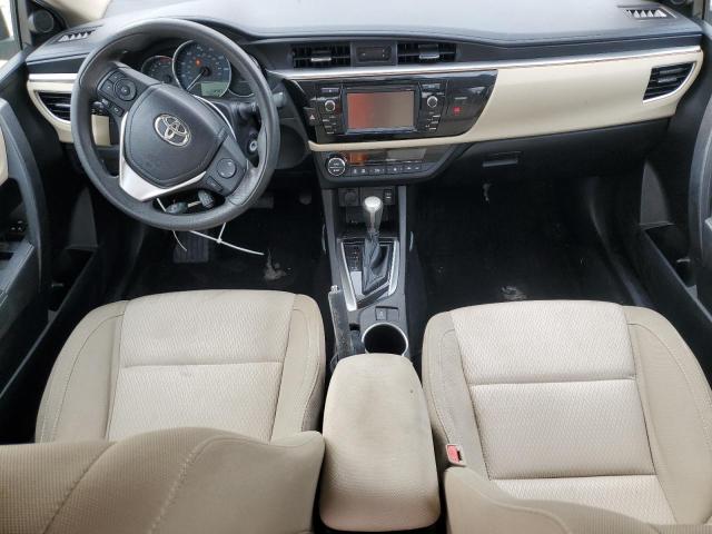 5YFBURHE6FP289546 - 2015 TOYOTA COROLLA L WHITE photo 8