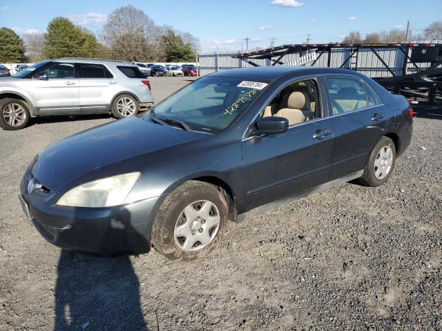 1HGCM56455A086515 - 2005 HONDA ACCORD LX GREEN photo 1