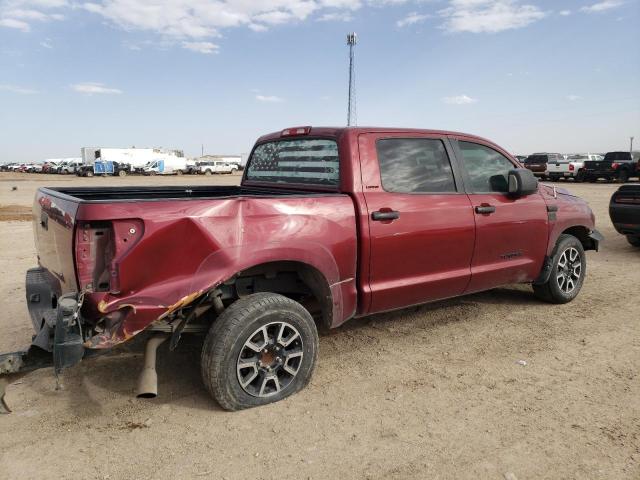 5TBDV58107S470610 - 2007 TOYOTA TUNDRA CREWMAX LIMITED BURGUNDY photo 3