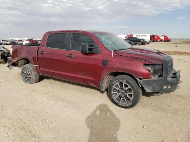 5TBDV58107S470610 - 2007 TOYOTA TUNDRA CREWMAX LIMITED BURGUNDY photo 4