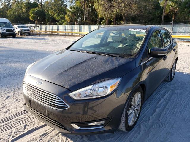 1FADP3J2XJL314291 - 2018 FORD FOCUS TITANIUM GRAY photo 1