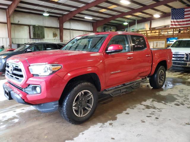 3TMAZ5CN2GM006128 - 2016 TOYOTA TACOMA DOUBLE CAB RED photo 1