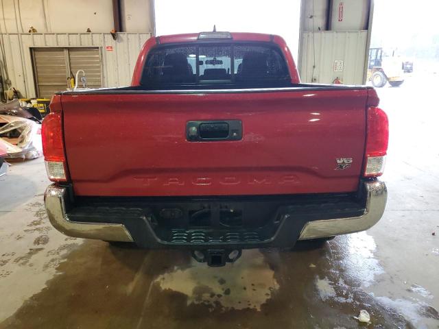 3TMAZ5CN2GM006128 - 2016 TOYOTA TACOMA DOUBLE CAB RED photo 6