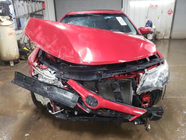 4T1BF1FK1CU592748 - 2012 TOYOTA CAMRY BASE RED photo 5