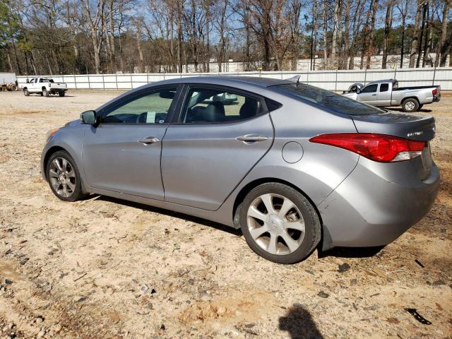 KMHDH4AE2DU946140 - 2013 HYUNDAI ELANTRA GLS SILVER photo 2