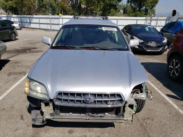 4S3BH815547620009 - 2004 SUBARU LEGACY OUTBACK H6 3.0 SPECIAL SILVER photo 5