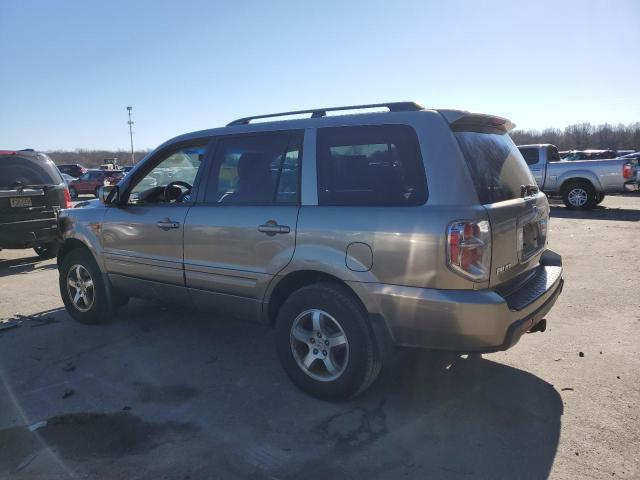 5FNYF18578B006981 - 2008 HONDA PILOT EXL TAN photo 2