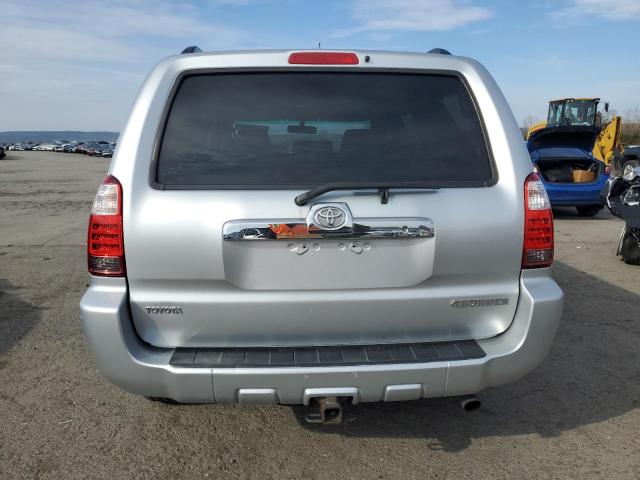 JTEBU14R18K013542 - 2008 TOYOTA 4RUNNER SR5 SILVER photo 6