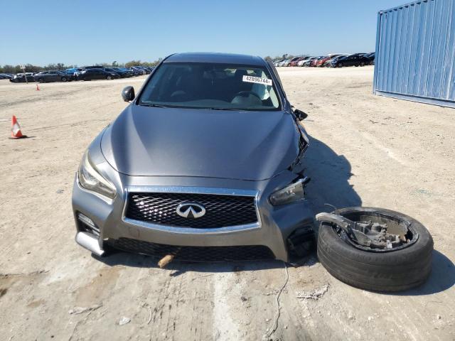 JN1EV7AP6HM741398 - 2017 INFINITI Q50 PREMIUM GRAY photo 5