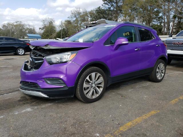 KL4CJASBXKB709003 - 2019 BUICK ENCORE PREFERRED PURPLE photo 1