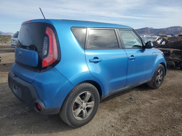 KNDJN2A24F7178950 - 2015 KIA SOUL BLUE photo 3