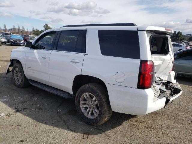 1GNSCAKC0JR259945 - 2018 CHEVROLET TAHOE C1500  LS WHITE photo 2