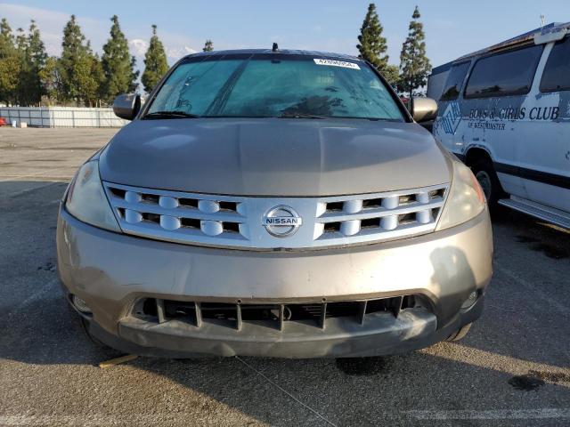 JN8AZ08W54W301969 - 2004 NISSAN MURANO SL GRAY photo 5