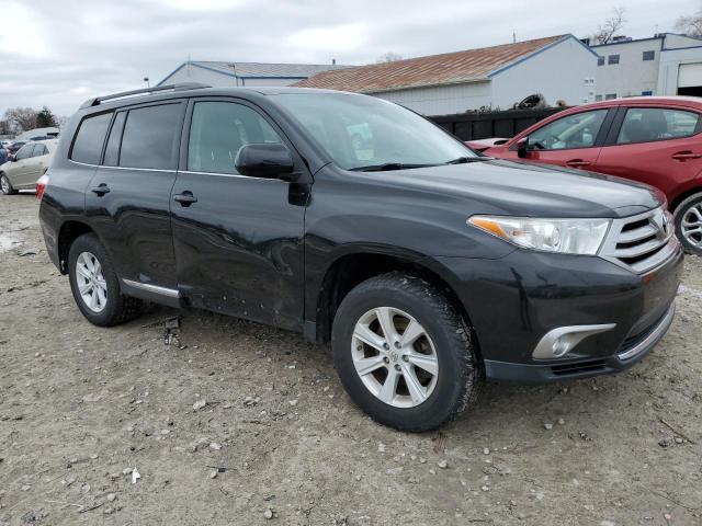 5TDBK3EH9DS234949 - 2013 TOYOTA HIGHLANDER BASE أسود صورة 4