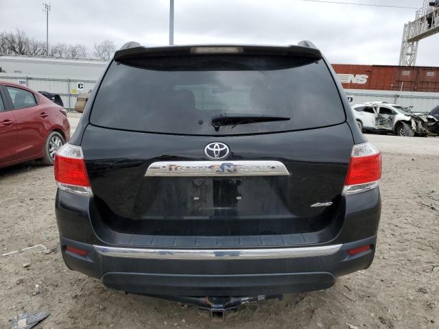 5TDBK3EH9DS234949 - 2013 TOYOTA HIGHLANDER BASE BLACK photo 6