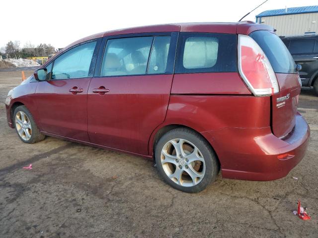 JM1CR2WL7A0388314 - 2010 MAZDA 5 BURGUNDY photo 2